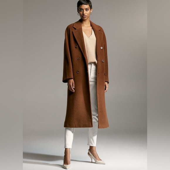 Aritzia The Slouch Coat in Deep Camel XS - Picture 2 of 4